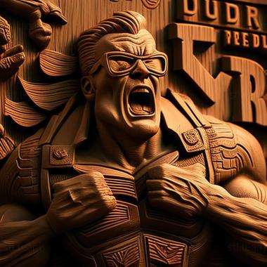 3D модель Гра Duke Nukem Forever (STL)